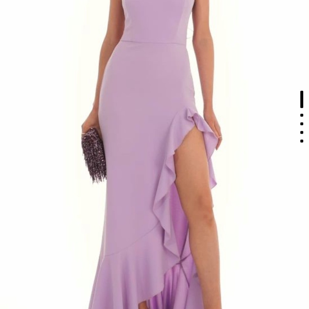 Lucy in the Sky Lilac Asymmetrical Dress